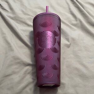 Starbucks Radiant Purple Textured Tumbler